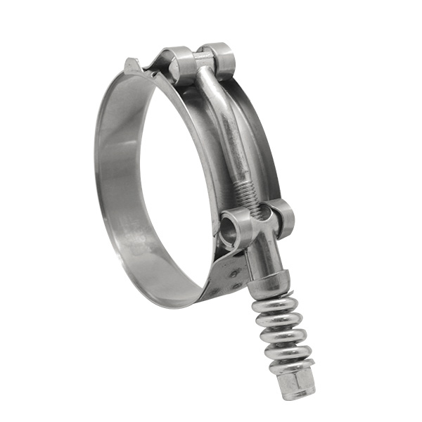 Spring loaded T-Bolt Clamps